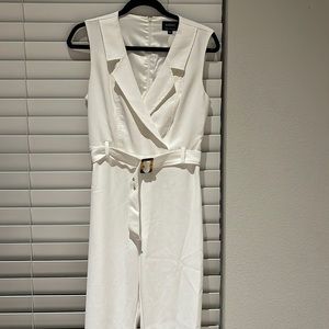Revolve white pant suit